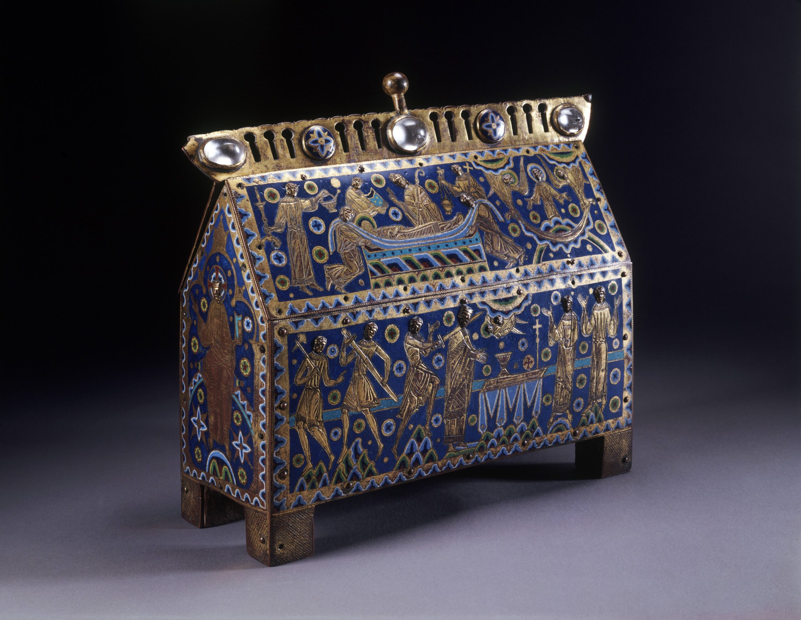 El cofre de Becket, circa 1180-1190.