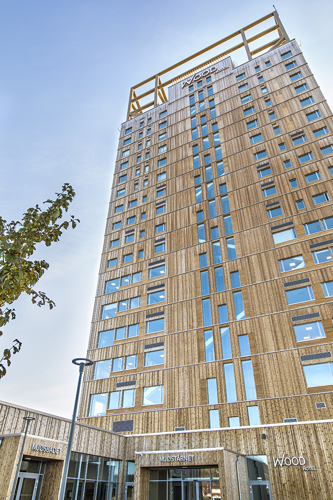 Voll Arkitekter, Mjøstårnet, 2017-2019.