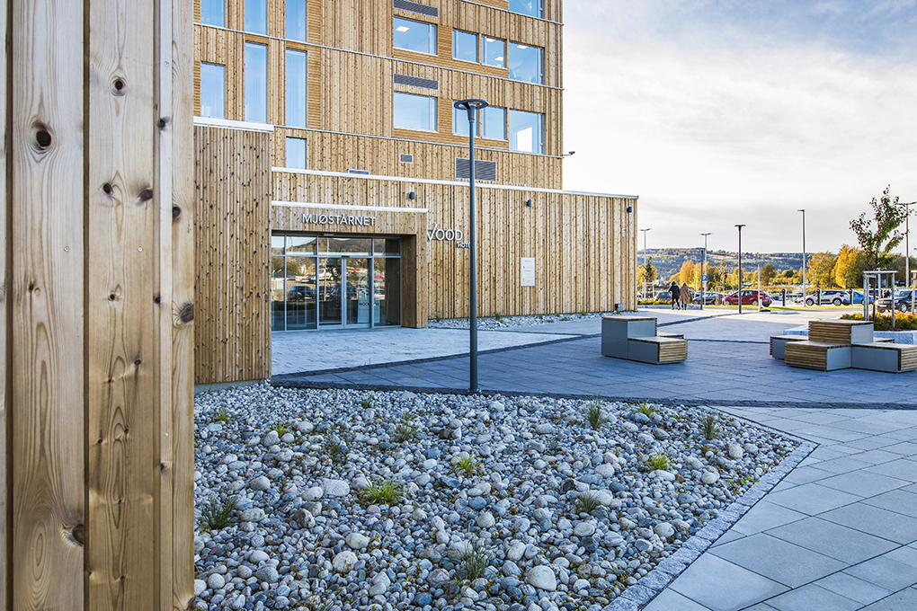 Voll Arkitekter, Mjøstårnet, 2017-2019.